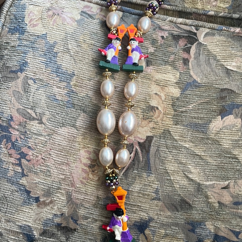 Vintage Mardi Gras beads